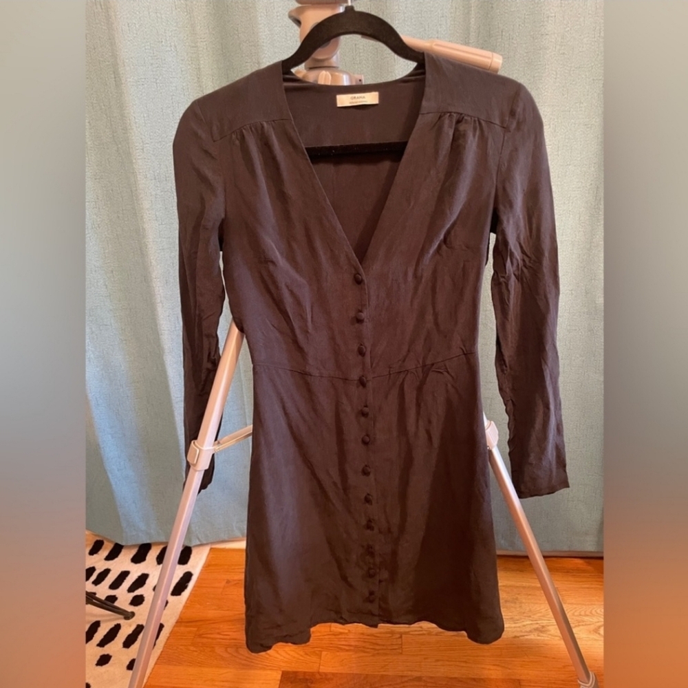 100% Silk Grana Dress